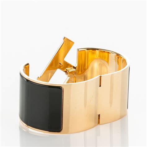 hermes h bracelet makeup|Hermes extra wide enamel bracelet.